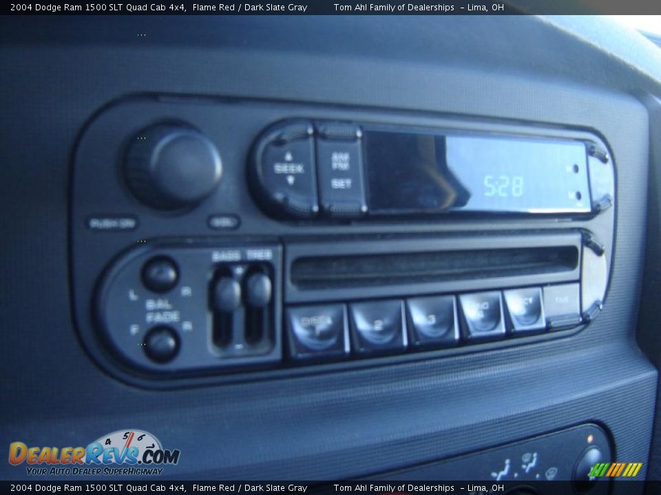 2004 Dodge Ram 1500 SLT Quad Cab 4x4 Flame Red / Dark Slate Gray Photo #20