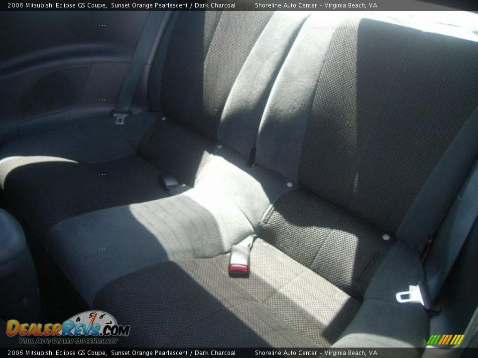 2006 Mitsubishi Eclipse GS Coupe Sunset Orange Pearlescent / Dark Charcoal Photo #8