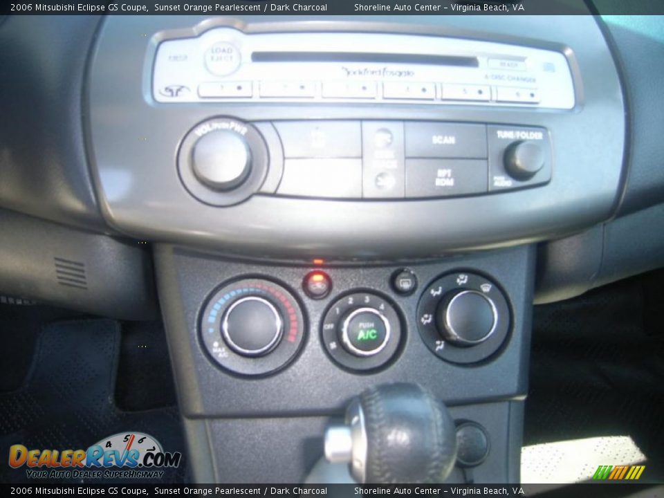 2006 Mitsubishi Eclipse GS Coupe Sunset Orange Pearlescent / Dark Charcoal Photo #15