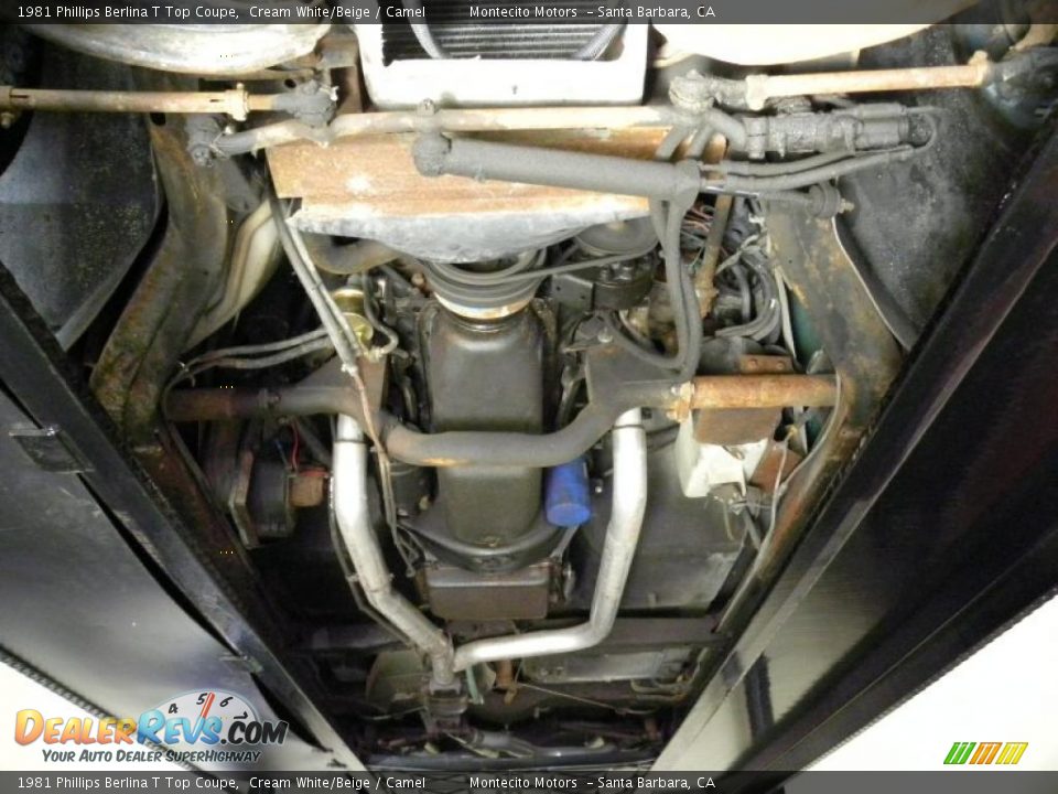 1981 Phillips Berlina T Top Coupe Cream White/Beige / Camel Photo #18
