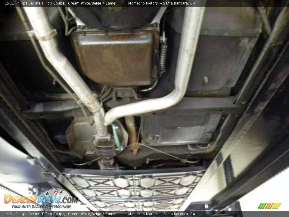 1981 Phillips Berlina T Top Coupe Cream White/Beige / Camel Photo #19