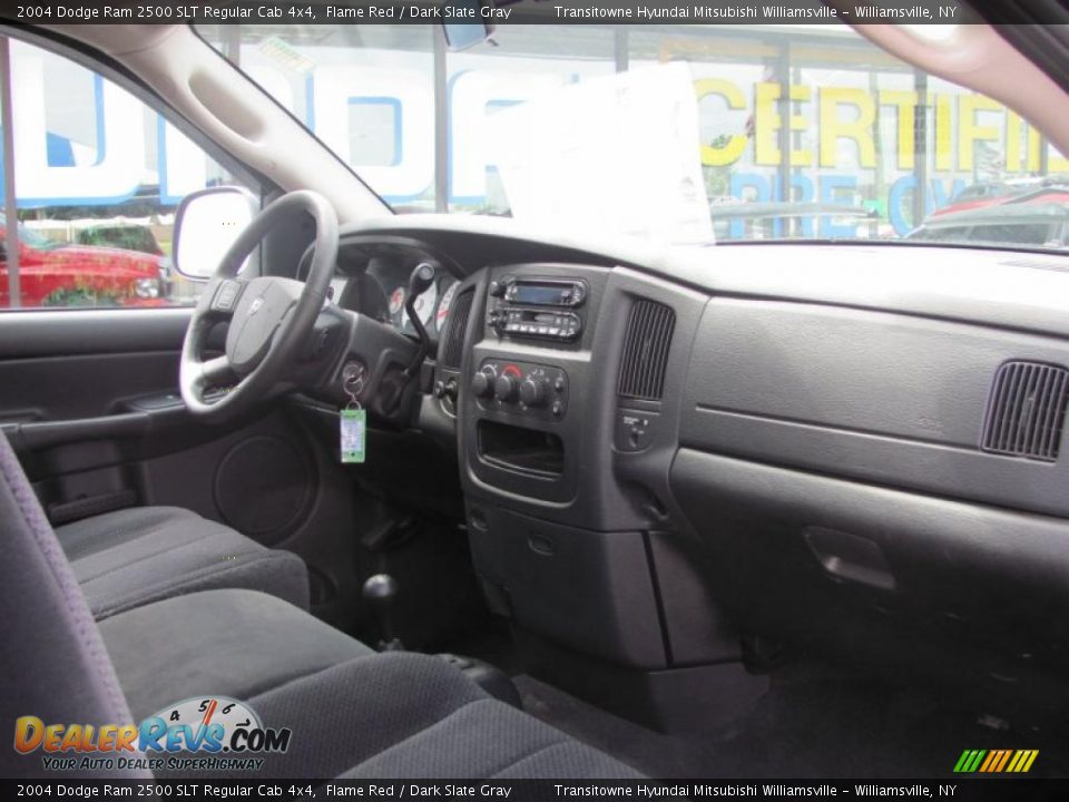 2004 Dodge Ram 2500 SLT Regular Cab 4x4 Flame Red / Dark Slate Gray Photo #4