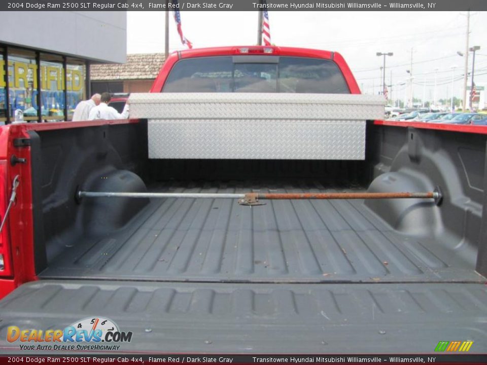2004 Dodge Ram 2500 SLT Regular Cab 4x4 Flame Red / Dark Slate Gray Photo #6