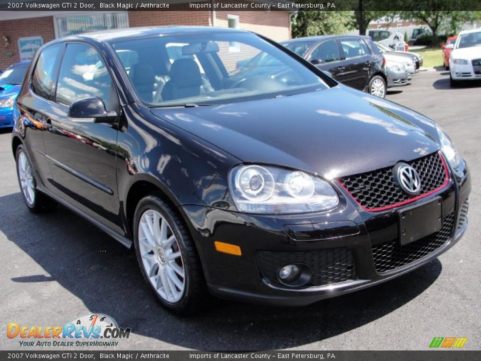 2007 Volkswagen GTI 2 Door Black Magic / Anthracite Photo #1
