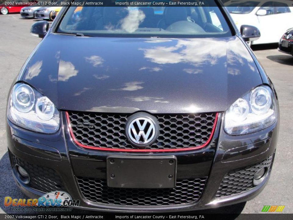 2007 Volkswagen GTI 2 Door Black Magic / Anthracite Photo #2