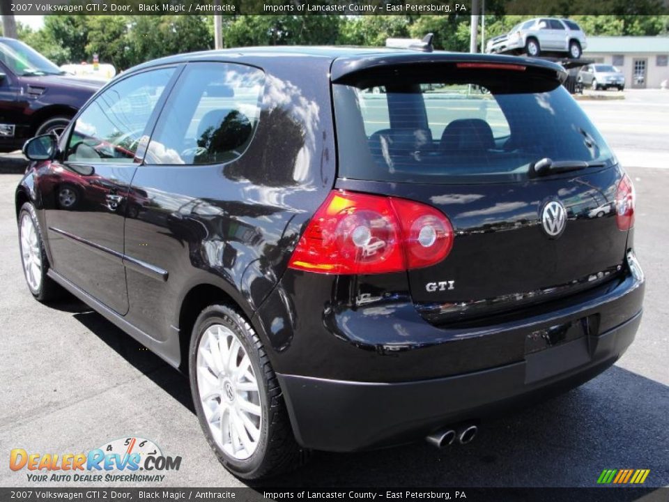 2007 Volkswagen GTI 2 Door Black Magic / Anthracite Photo #4