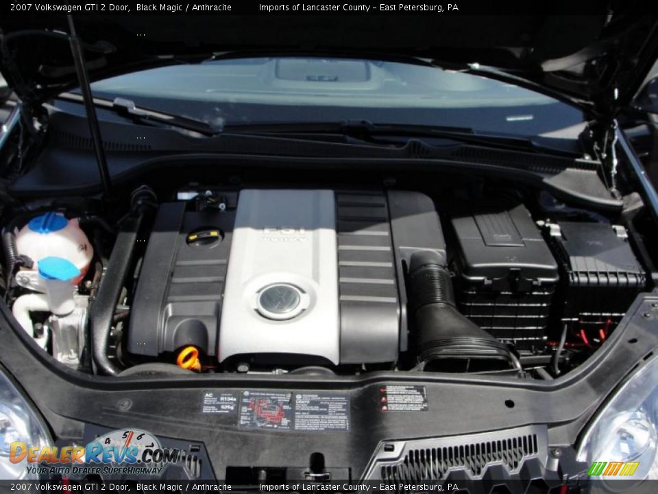 2007 Volkswagen GTI 2 Door Black Magic / Anthracite Photo #13