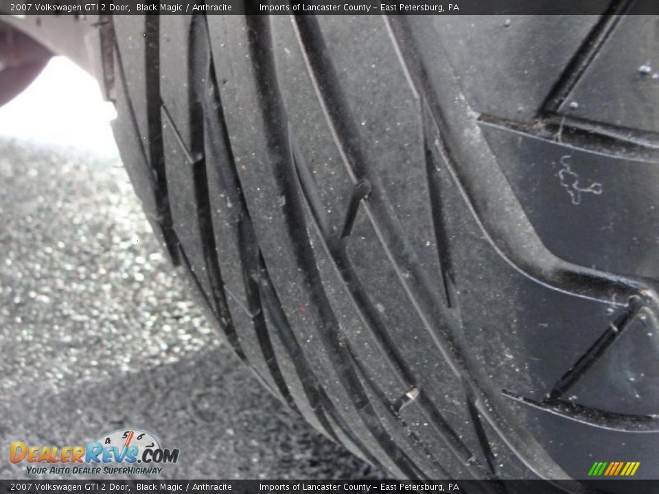 2007 Volkswagen GTI 2 Door Black Magic / Anthracite Photo #14