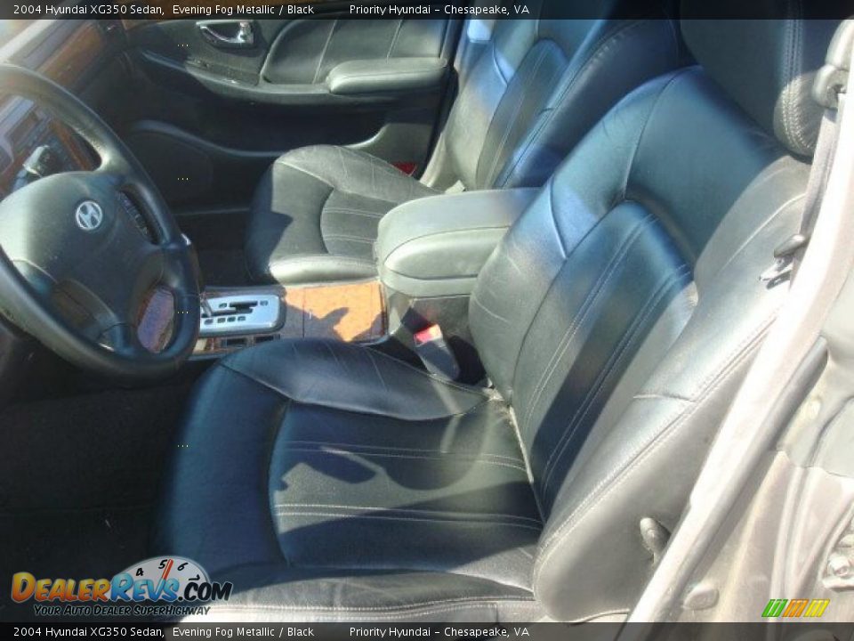 2004 Hyundai XG350 Sedan Evening Fog Metallic / Black Photo #9