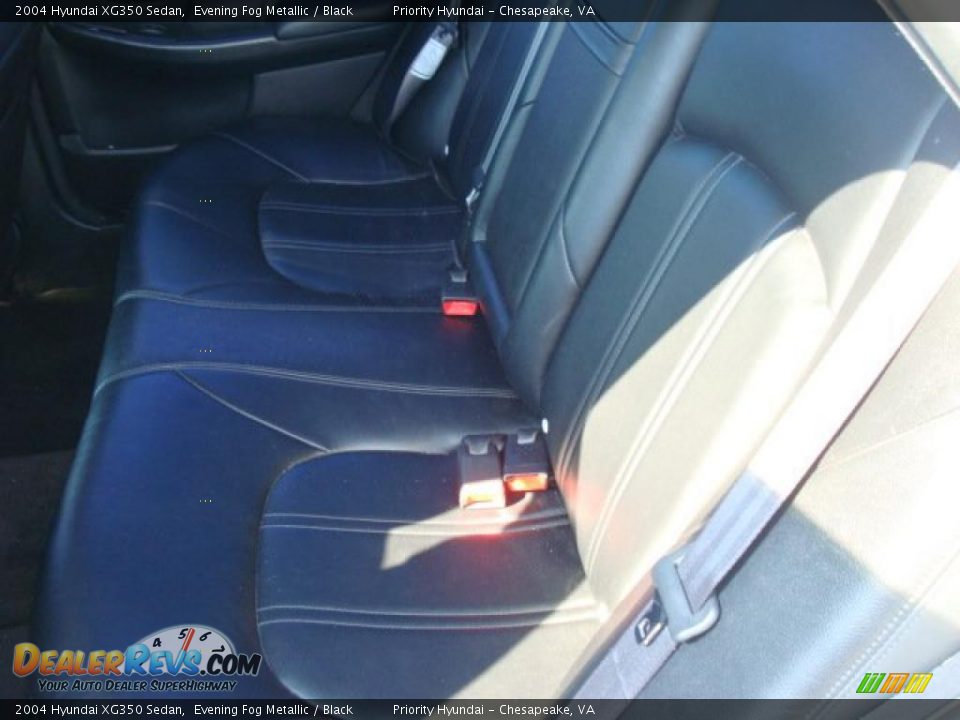 2004 Hyundai XG350 Sedan Evening Fog Metallic / Black Photo #10