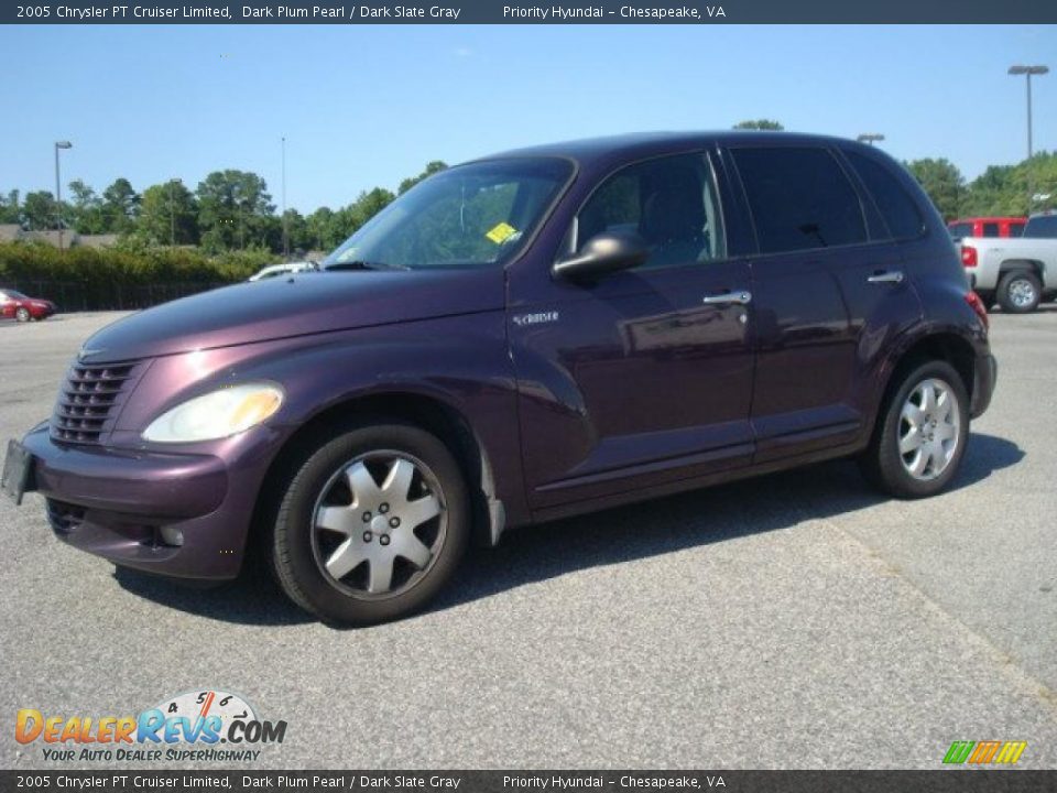 2005 Chrysler PT Cruiser Limited Dark Plum Pearl / Dark Slate Gray Photo #2