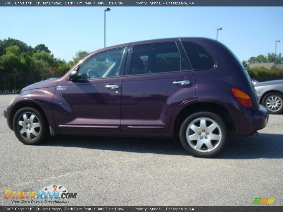 2005 Chrysler PT Cruiser Limited Dark Plum Pearl / Dark Slate Gray Photo #3