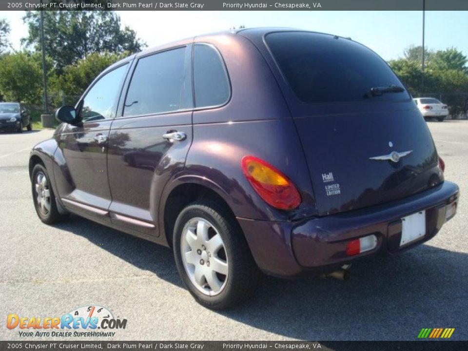 2005 Chrysler PT Cruiser Limited Dark Plum Pearl / Dark Slate Gray Photo #4