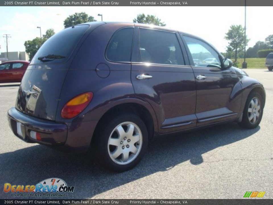 2005 Chrysler PT Cruiser Limited Dark Plum Pearl / Dark Slate Gray Photo #5