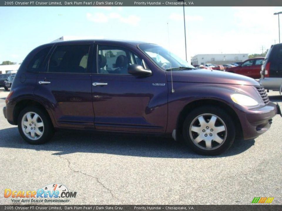 2005 Chrysler PT Cruiser Limited Dark Plum Pearl / Dark Slate Gray Photo #6