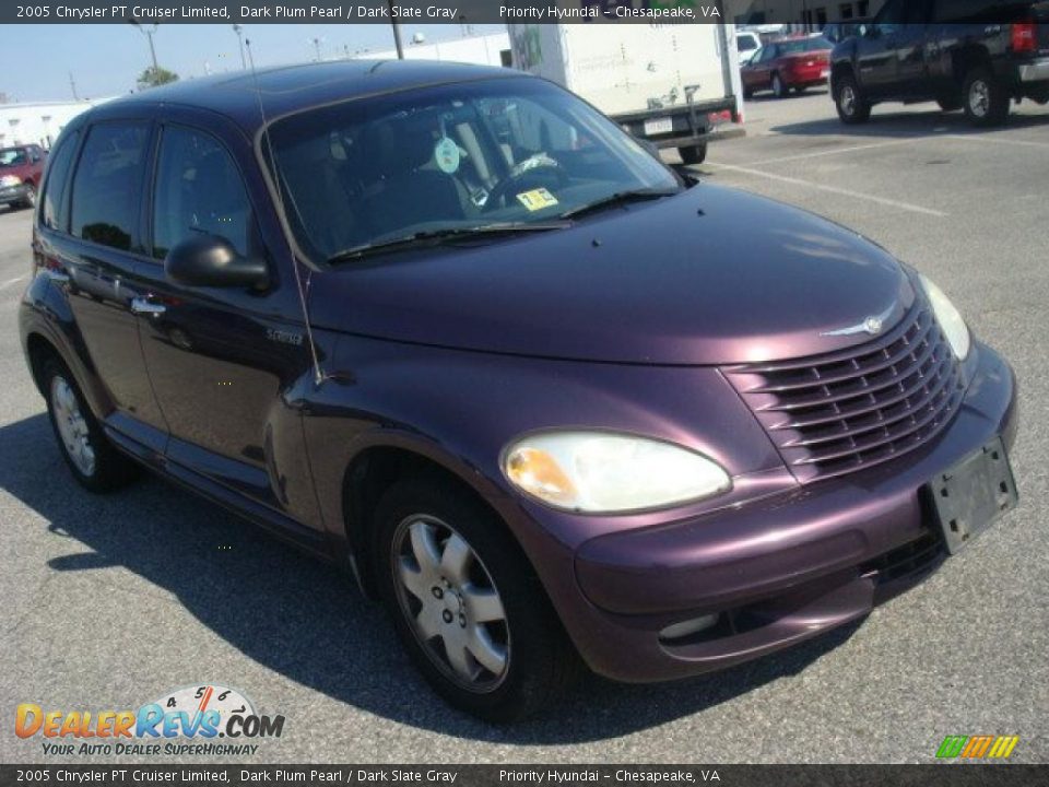 2005 Chrysler PT Cruiser Limited Dark Plum Pearl / Dark Slate Gray Photo #7