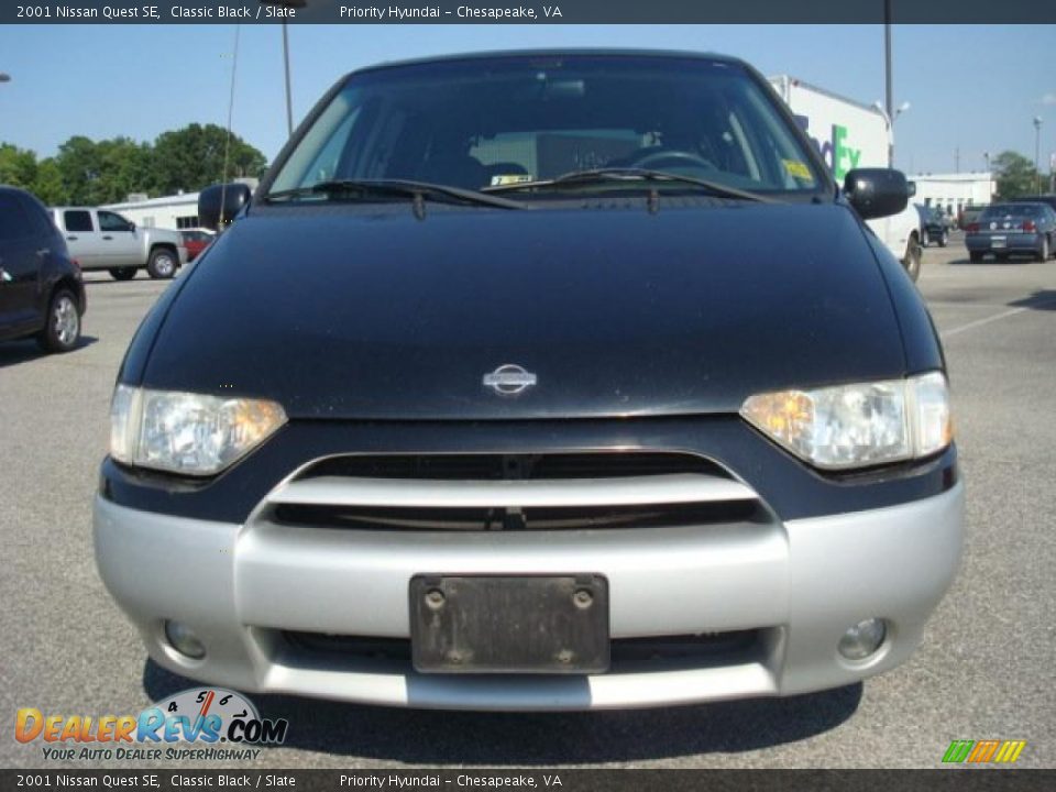 2001 Nissan Quest SE Classic Black / Slate Photo #8