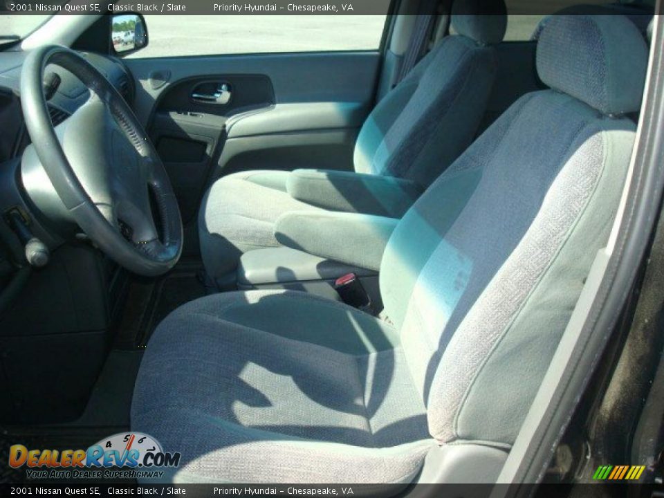 2001 Nissan Quest SE Classic Black / Slate Photo #9