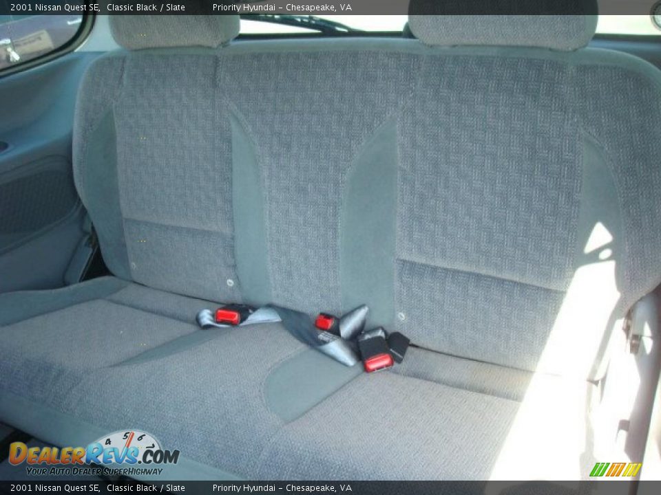 2001 Nissan Quest SE Classic Black / Slate Photo #11