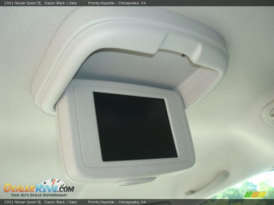 2001 Nissan Quest SE Classic Black / Slate Photo #12