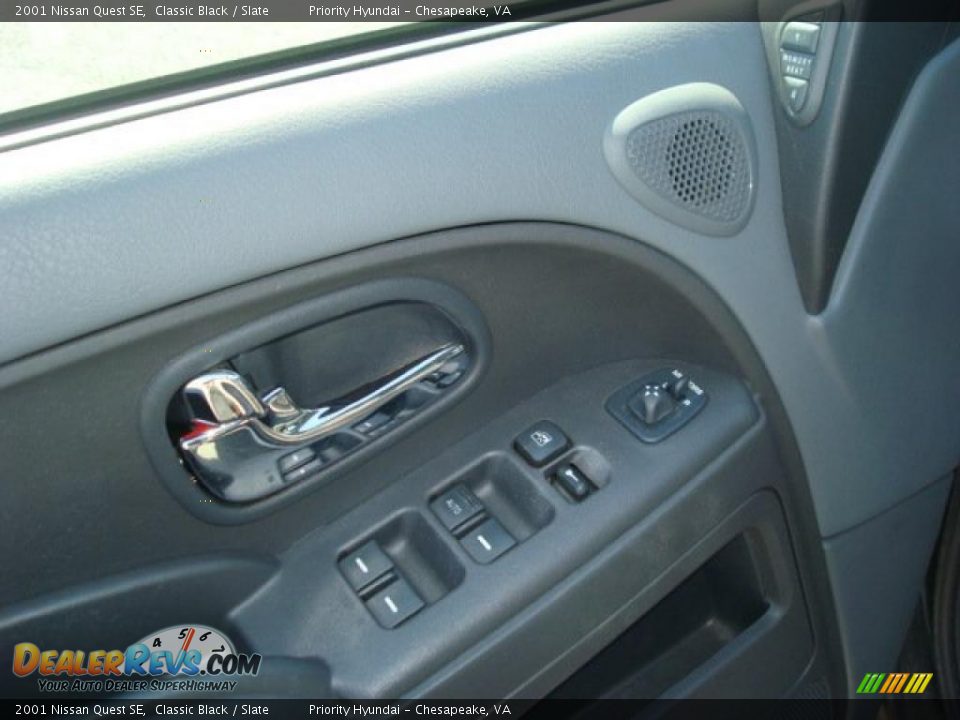 2001 Nissan Quest SE Classic Black / Slate Photo #14