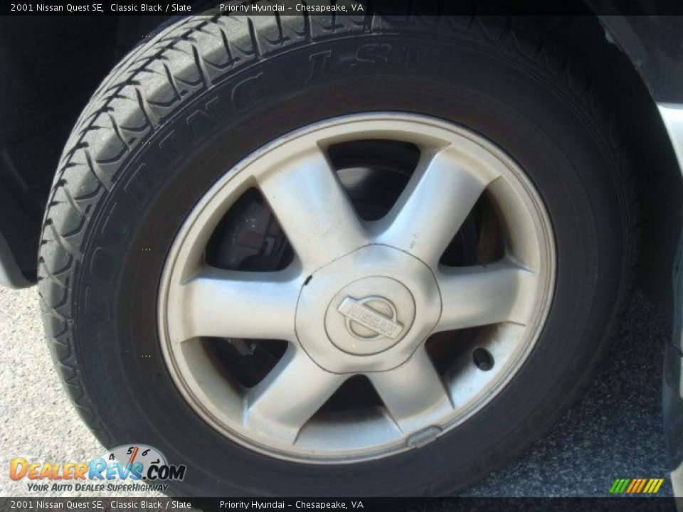 2001 Nissan Quest SE Classic Black / Slate Photo #20