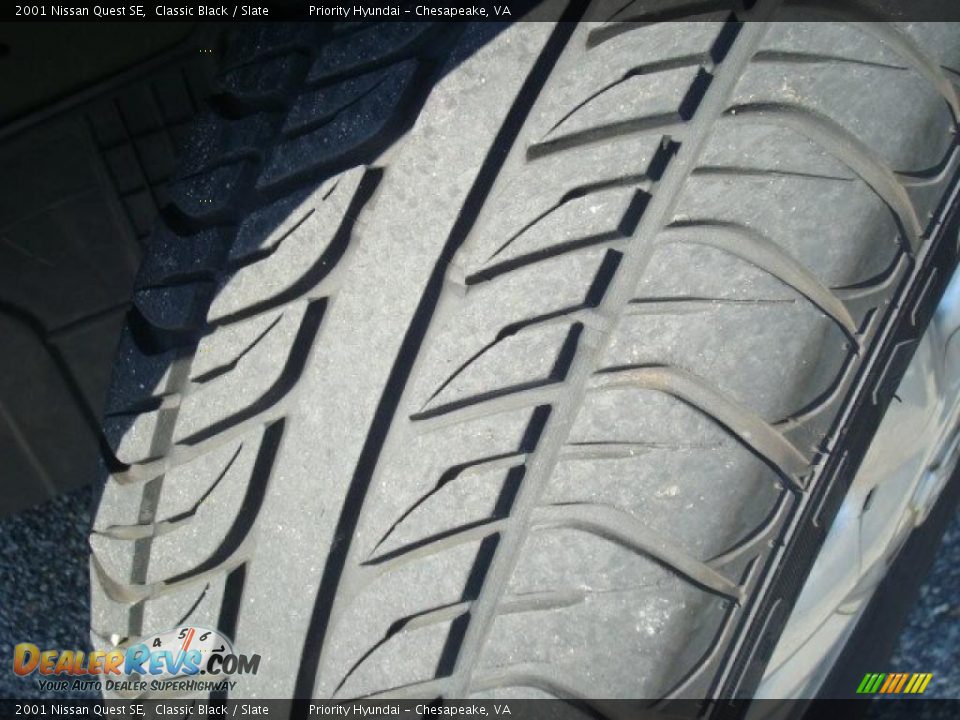 2001 Nissan Quest SE Classic Black / Slate Photo #21