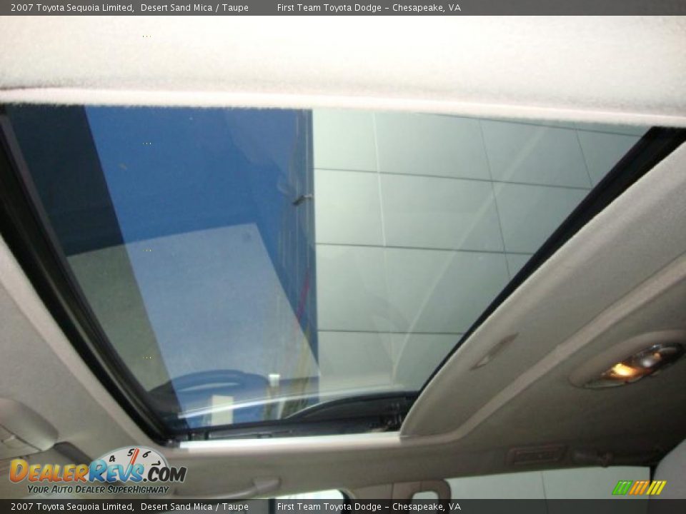 2007 Toyota Sequoia Limited Desert Sand Mica / Taupe Photo #15