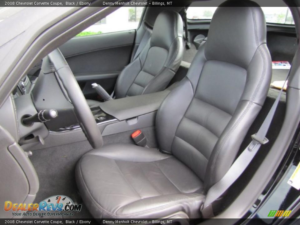 2008 Chevrolet Corvette Coupe Black / Ebony Photo #4