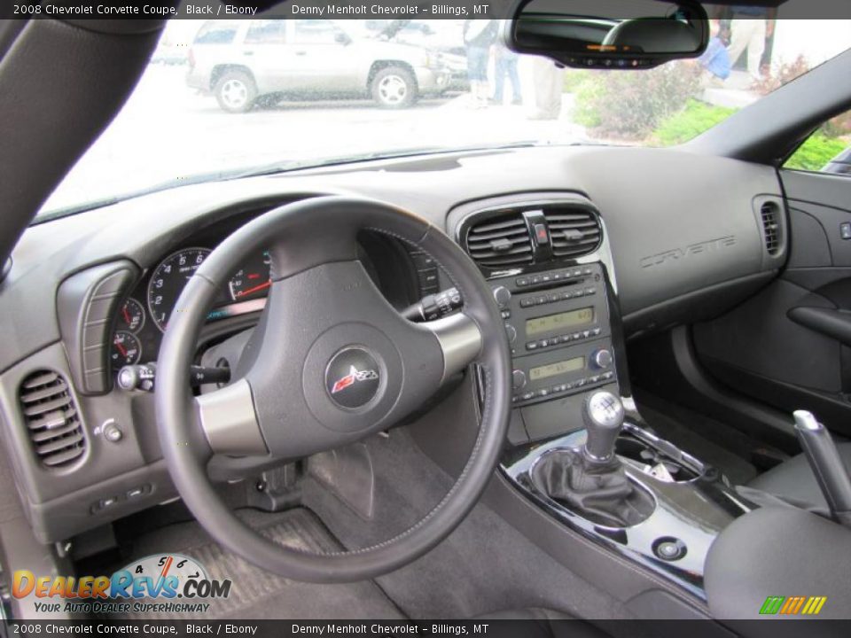 2008 Chevrolet Corvette Coupe Black / Ebony Photo #5