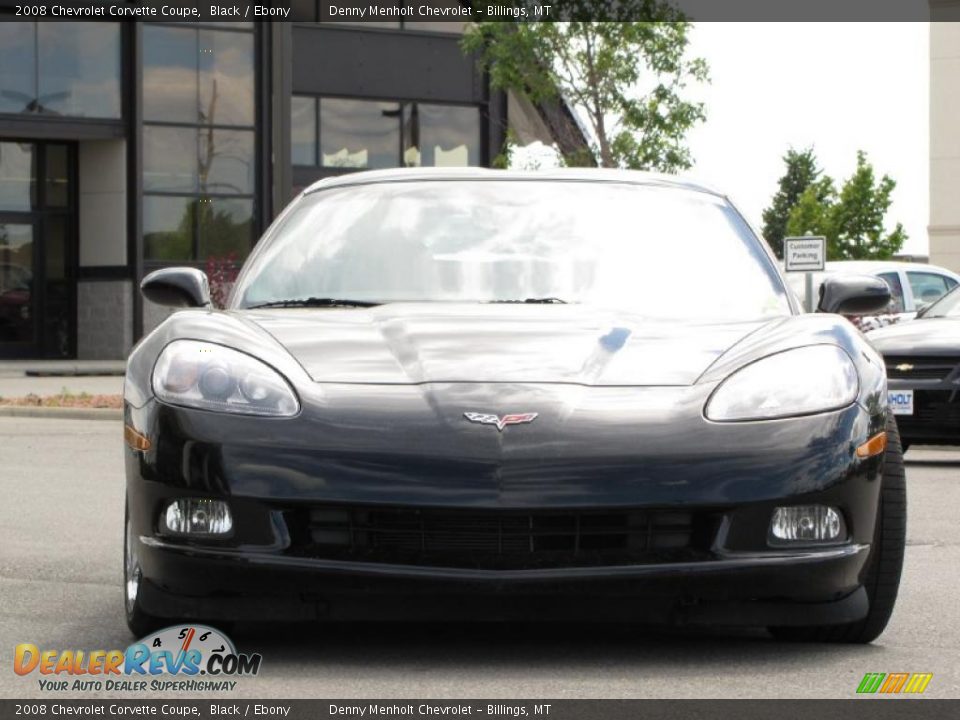 2008 Chevrolet Corvette Coupe Black / Ebony Photo #8