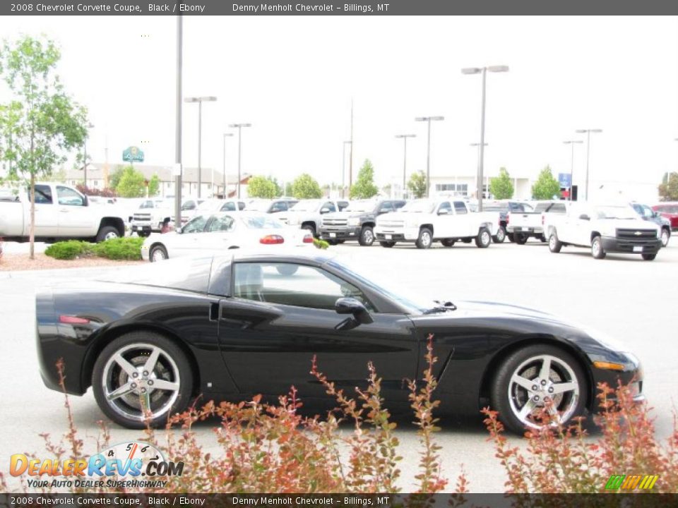 2008 Chevrolet Corvette Coupe Black / Ebony Photo #10