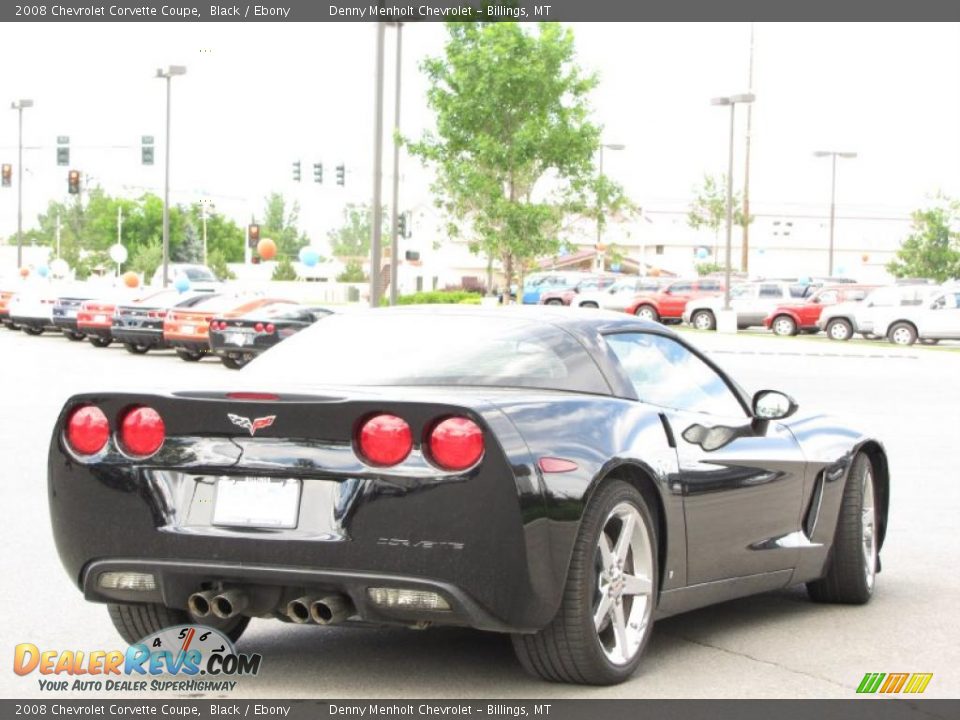 2008 Chevrolet Corvette Coupe Black / Ebony Photo #11