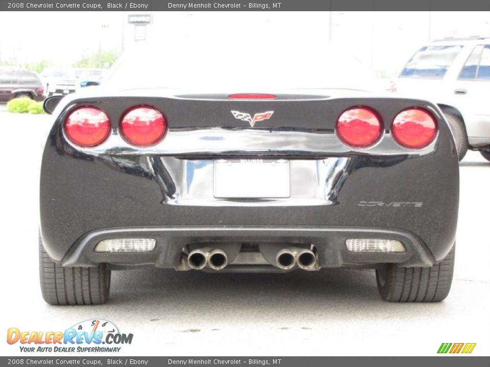 2008 Chevrolet Corvette Coupe Black / Ebony Photo #12