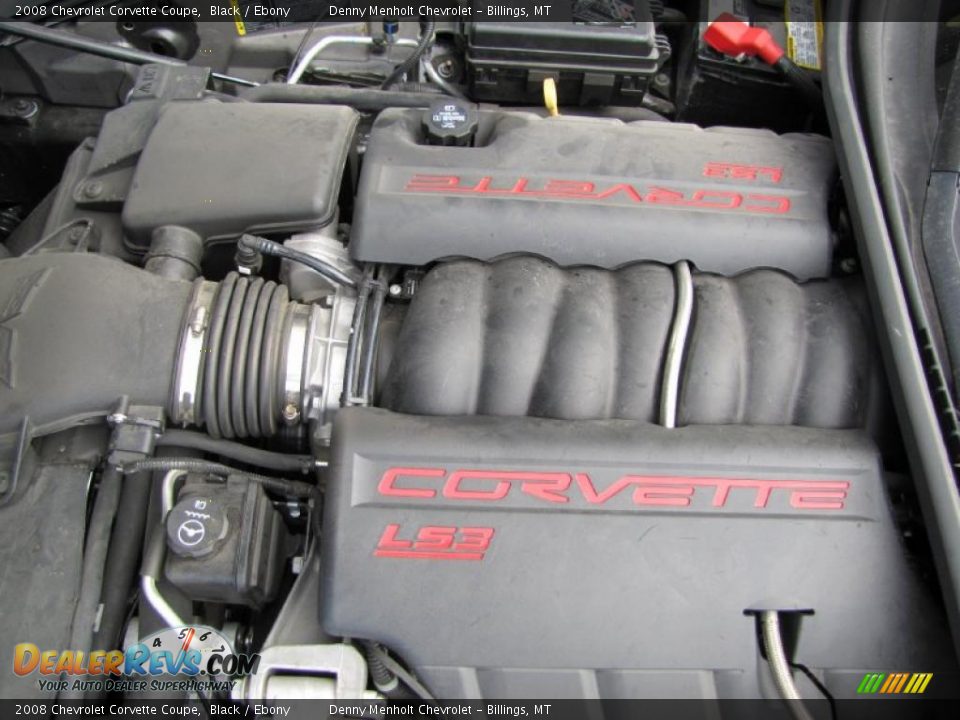 2008 Chevrolet Corvette Coupe Black / Ebony Photo #17