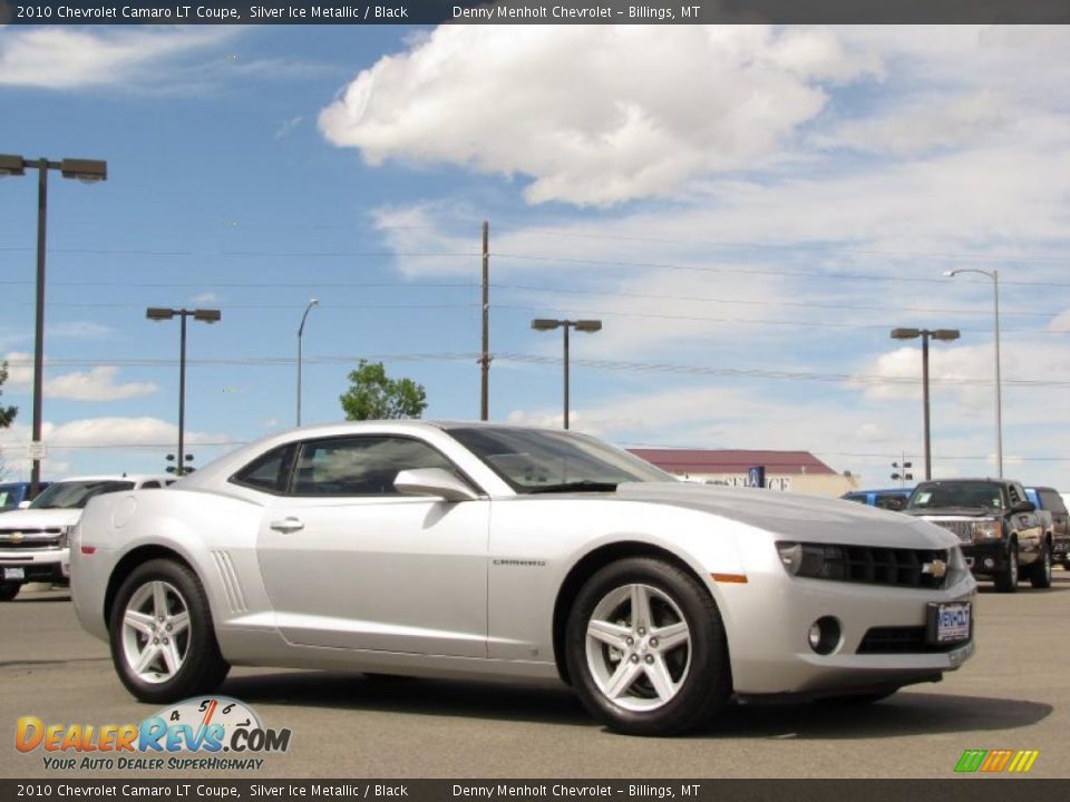 2010 Chevrolet Camaro LT Coupe Silver Ice Metallic / Black Photo #2