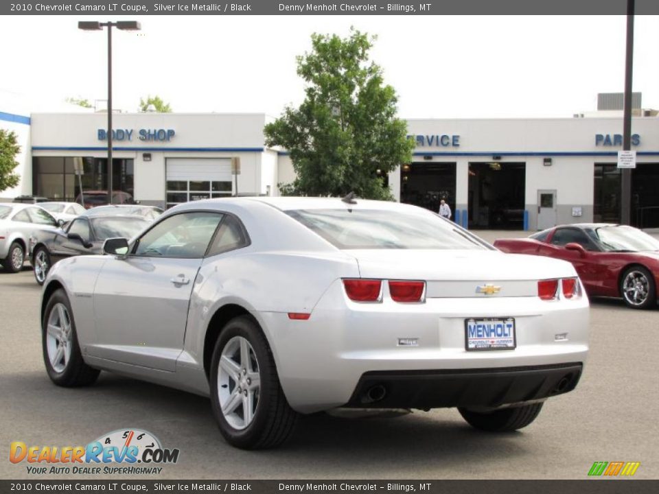 2010 Chevrolet Camaro LT Coupe Silver Ice Metallic / Black Photo #3
