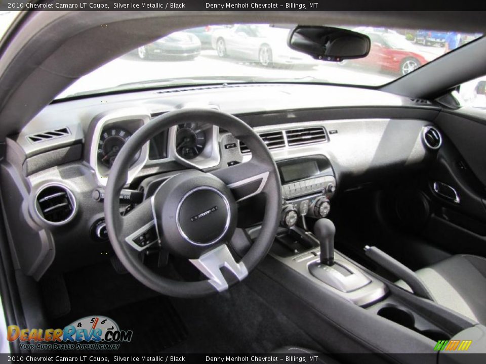 2010 Chevrolet Camaro LT Coupe Silver Ice Metallic / Black Photo #6