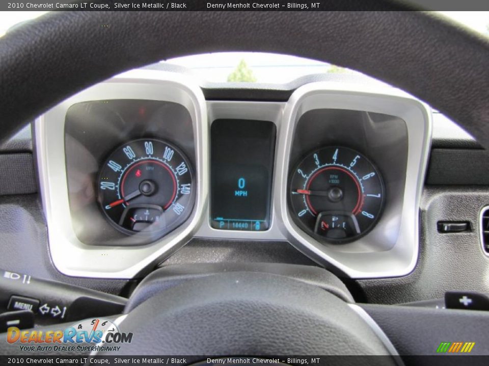 2010 Chevrolet Camaro LT Coupe Silver Ice Metallic / Black Photo #8