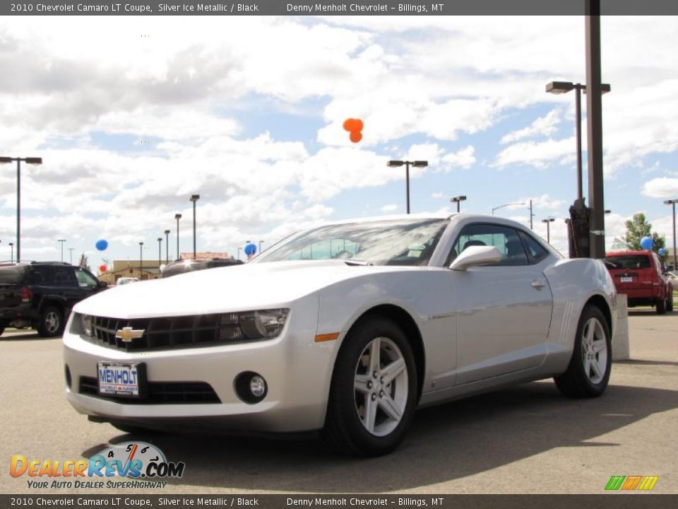 2010 Chevrolet Camaro LT Coupe Silver Ice Metallic / Black Photo #10