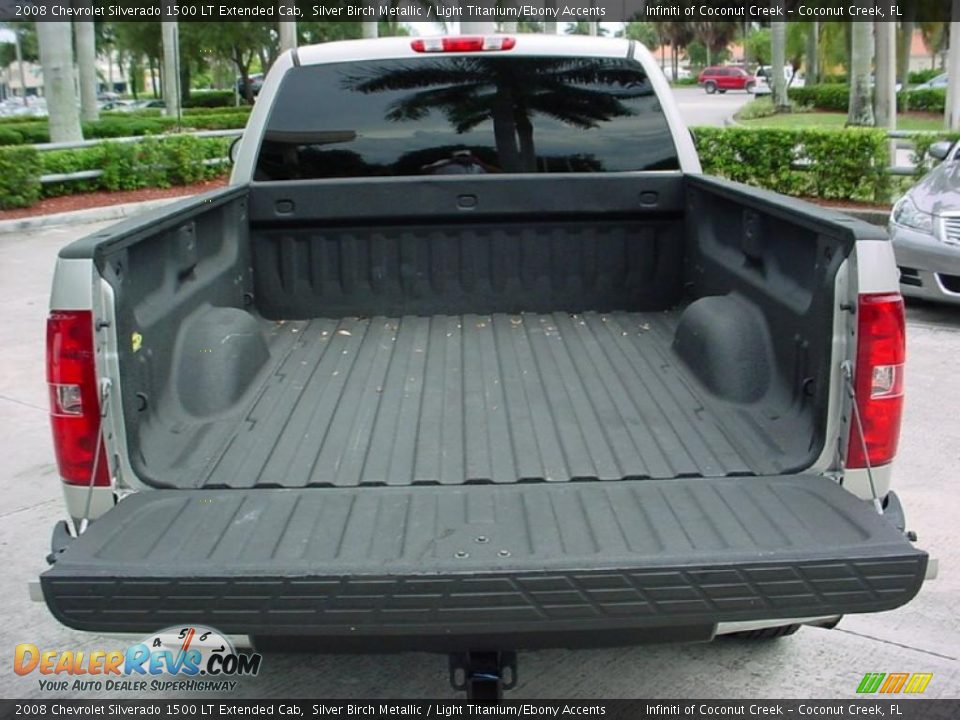 2008 Chevrolet Silverado 1500 LT Extended Cab Silver Birch Metallic / Light Titanium/Ebony Accents Photo #5