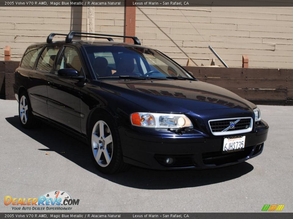 2005 Volvo V70 R AWD Magic Blue Metallic / R Atacama Natural Photo #1