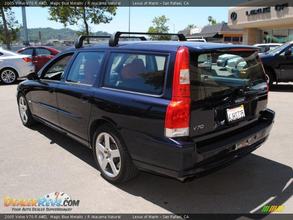 2005 Volvo V70 R AWD Magic Blue Metallic / R Atacama Natural Photo #5