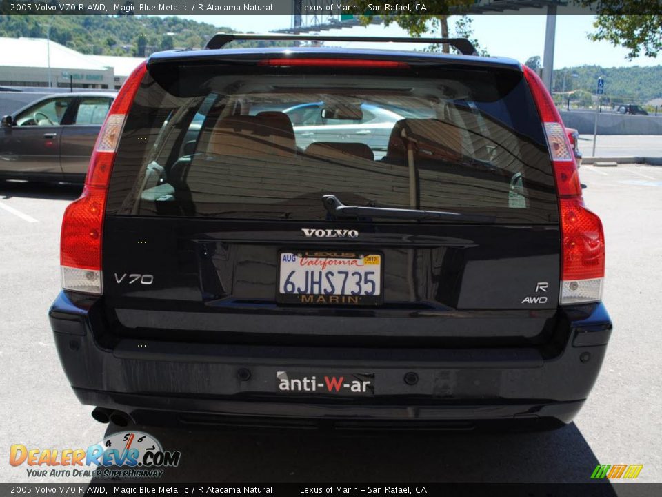 2005 Volvo V70 R AWD Magic Blue Metallic / R Atacama Natural Photo #6