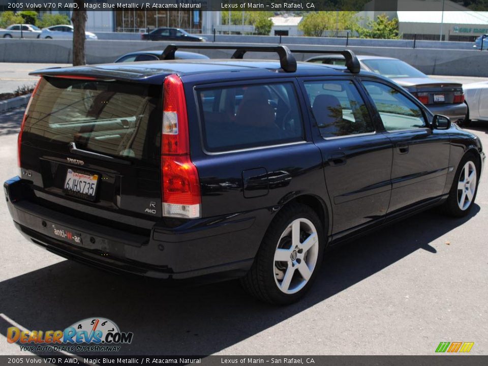 2005 Volvo V70 R AWD Magic Blue Metallic / R Atacama Natural Photo #7