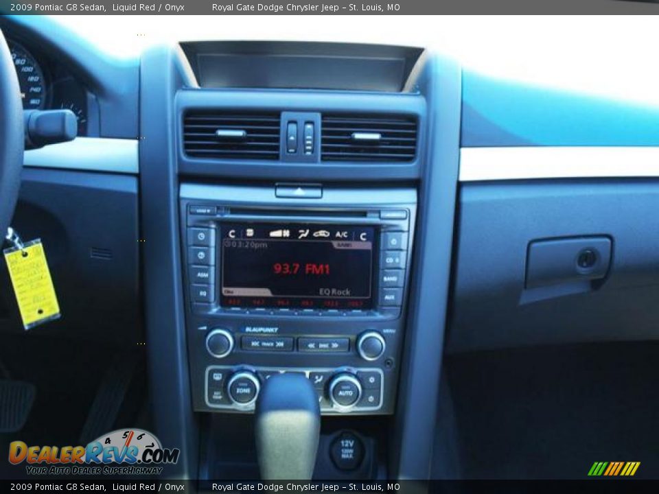 2009 Pontiac G8 Sedan Liquid Red / Onyx Photo #12