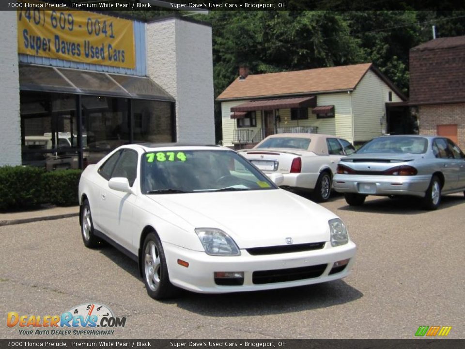 2000 Honda Prelude Premium White Pearl / Black Photo #1