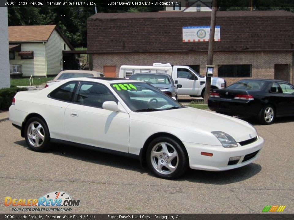 2000 White honda prelude #1