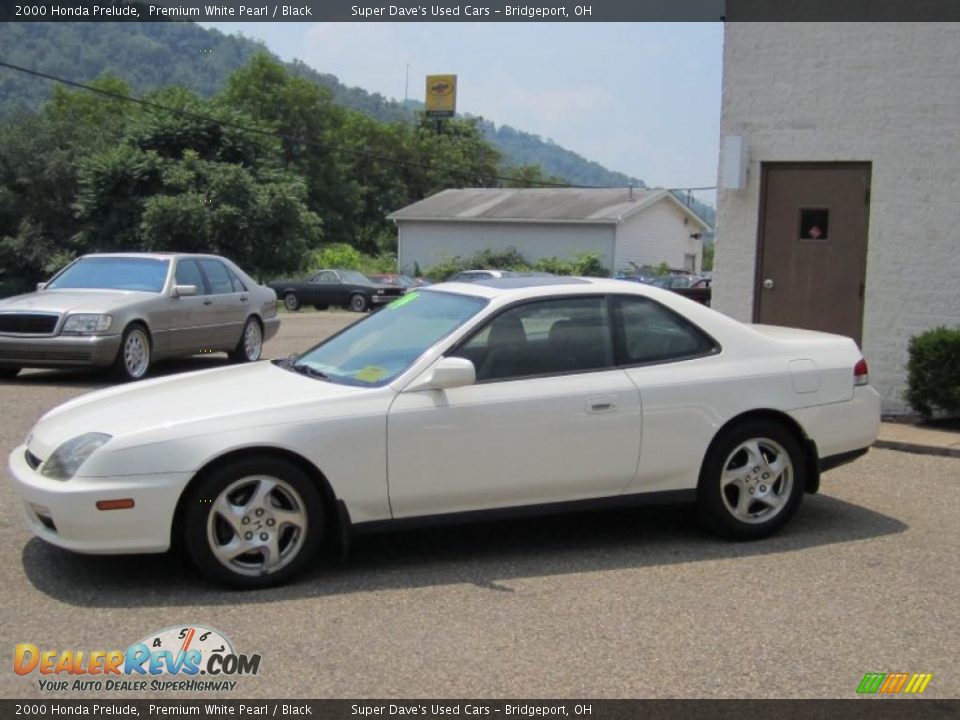 2000 White honda prelude #4