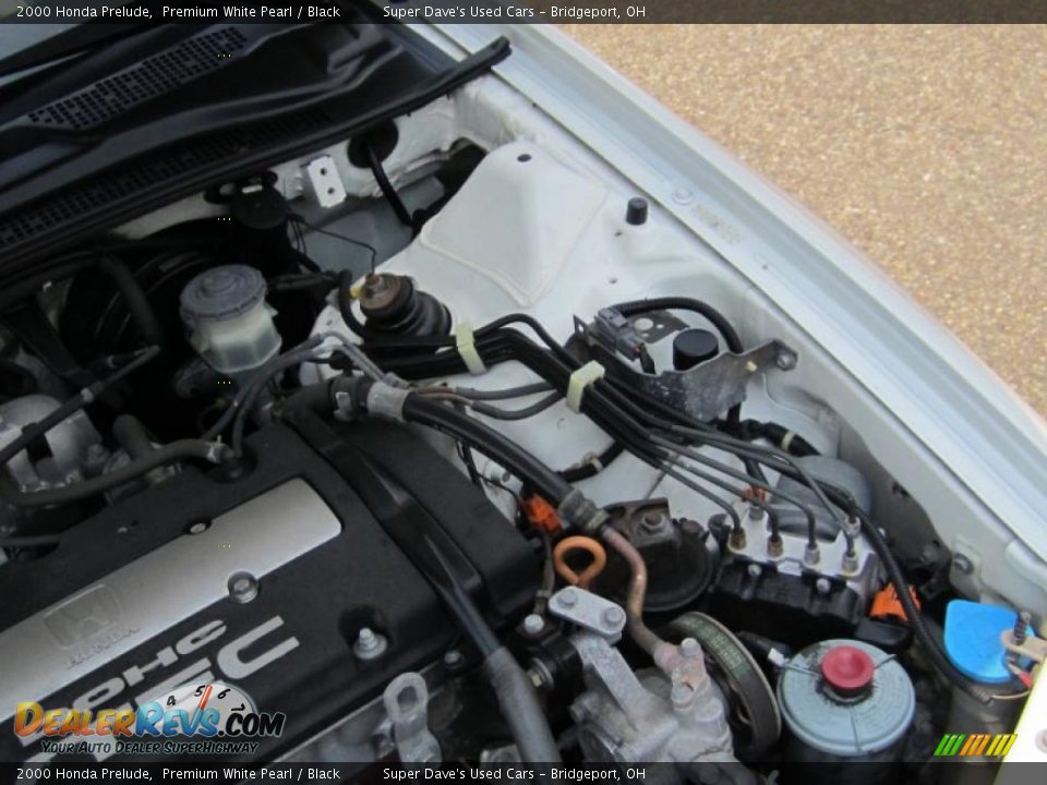 2000 Honda Prelude Premium White Pearl / Black Photo #20